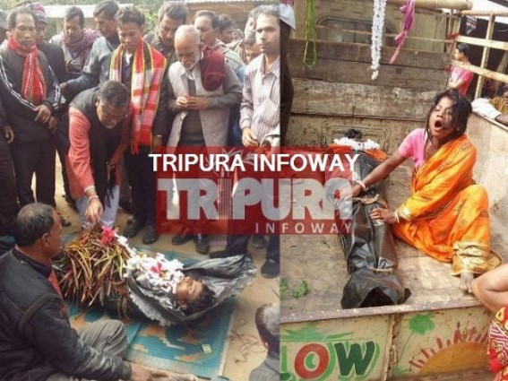 BJP activist's murder hits Tripura 